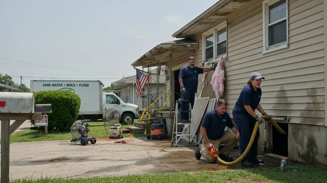 Water Damage Repair in Merrittstown, PA near me